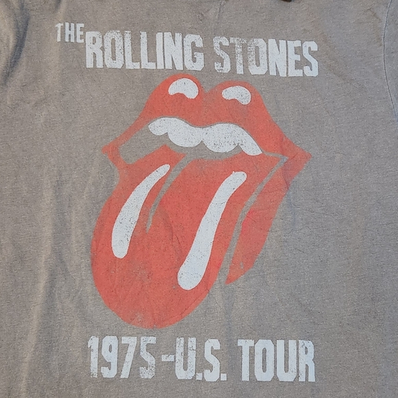 the Rolling Stones Tops - The Rolling Stones - 1975 US Tour Graphic t-shirt
